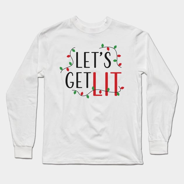 merry christmas Long Sleeve T-Shirt by MarkoShirt